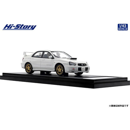 [ Back-order ] Hi-Story HS433WH 1:43 SUBARU IMPREZA WRX STi 2002
Pure White resin model car
