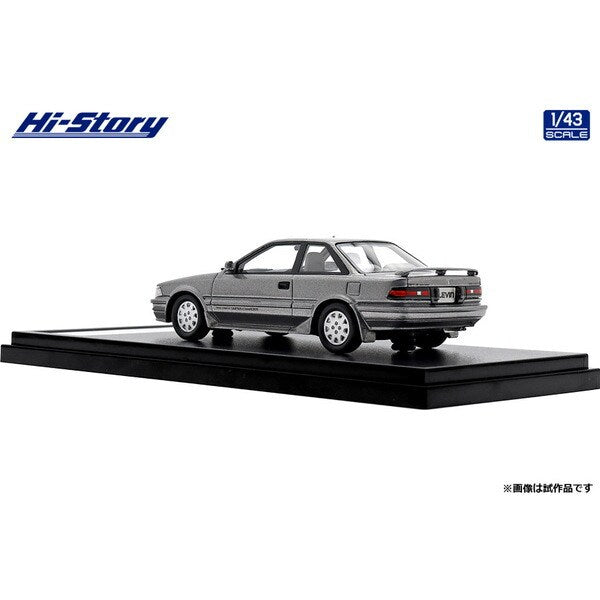 [ Back-order ] Hi-Story HS447GY 1:43 Toyota Corolla Levin GT-Z 1987 Gray Metallic resin model car