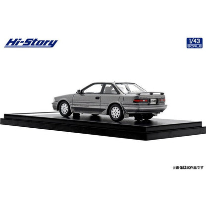 [ Back-order ] Hi-Story HS447GY 1:43 Toyota Corolla Levin GT-Z 1987 Gray Metallic resin model car