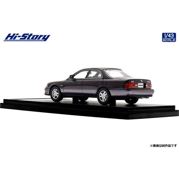 [ Back-order ] Hi-Story HS466BR 1:43 Toyota WINDOM 3.0G 1991 Dark Mauve Mica Metallic Toning G resin model car