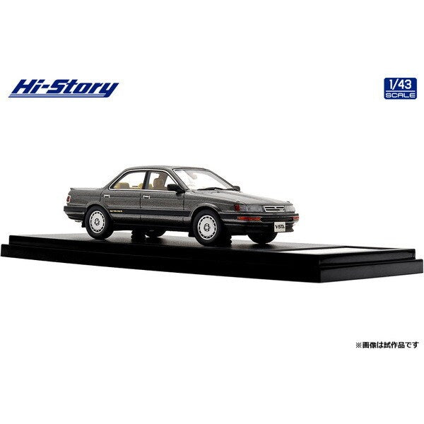 [ Back-order ] Hi-Story HS469GY 1:43 Toyota Vista Hardtop 2000GT 1987 Gray Metallic resin model car
