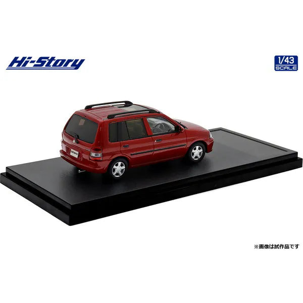 [ Back-order ] Hi-Story HS497RE 1:43 MAZDA DEMIO GL 1996 Passion Rose Mica resin model car