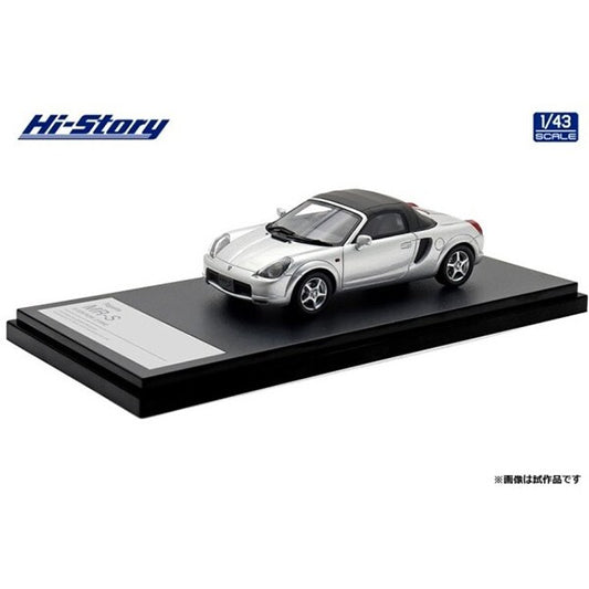 [ Back-order ] Hi-Story HS478SL 1:43 Toyota MR-S S EDITION 1999 Silver Metallic resin model car