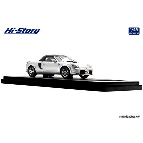 [ Back-order ] Hi-Story HS478SL 1:43 Toyota MR-S S EDITION 1999 Silver Metallic resin model car