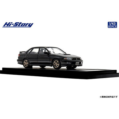 [ Back-order ] Hi-Story HS499BK 1:43 SUBARU LEGACY RS 1997 Black Mica resin model car