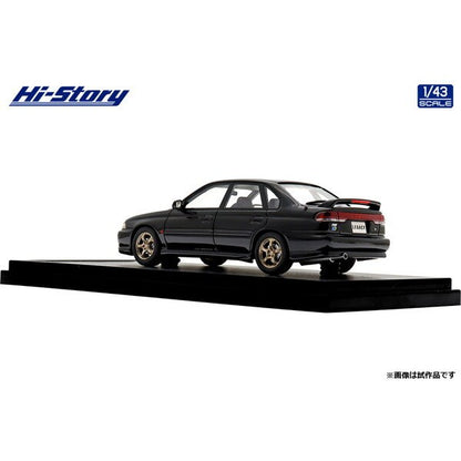 [ Back-order ] Hi-Story HS499BK 1:43 SUBARU LEGACY RS 1997 Black Mica resin model car