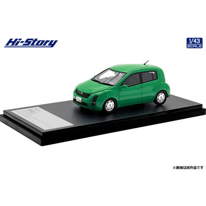 [ Back-order ] Hi-Story HS481GR 1:43 Toyota WiLL CYPHA 2002 MIDORI resin model car