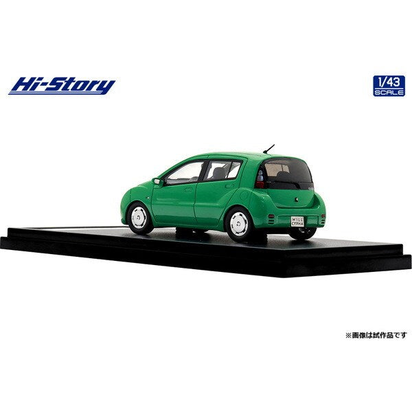 [ Back-order ] Hi-Story HS481GR 1:43 Toyota WiLL CYPHA 2002 MIDORI resin model car