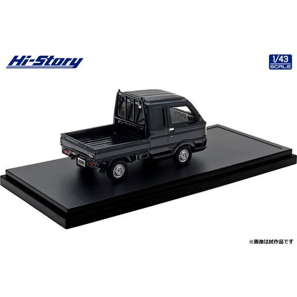 [ Back-order ] Hi-Story HS482BK 1:43 SUZUKI SUPER CARRY X 2023 Bluish Black Pearl 3 resin model car