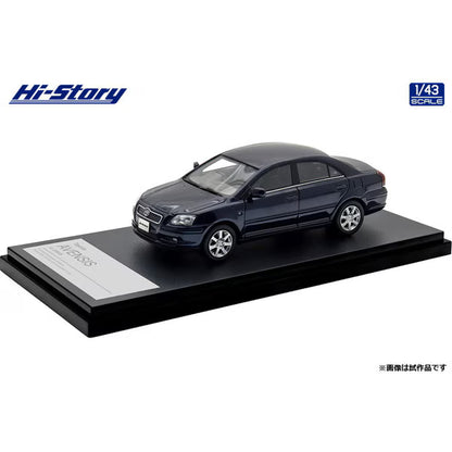 [ Back-order ] Hi-Story HS504BL 1:43 Toyota AVENSIS Li 2003 Dark Blue Mica Metallic resin model car