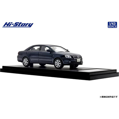 [ Back-order ] Hi-Story HS504BL 1:43 Toyota AVENSIS Li 2003 Dark Blue Mica Metallic resin model car