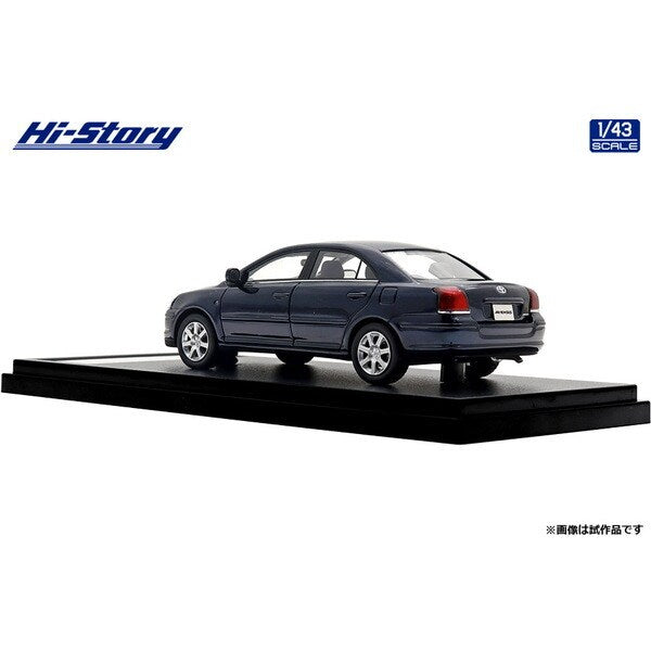 [ Back-order ] Hi-Story HS504BL 1:43 Toyota AVENSIS Li 2003 Dark Blue Mica Metallic resin model car