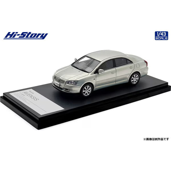 [ Back-order ] Hi-Story HS504GR 1:43 Toyota AVENSIS Li 2003 Light Olive Mica Metallic resin model car