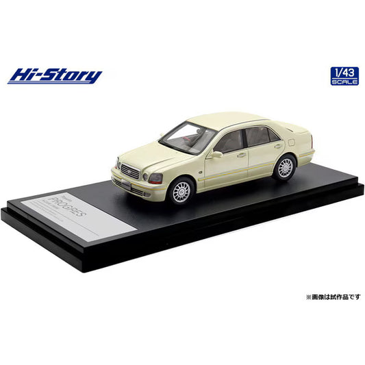 [ Back-order ] Hi-Story HS501YE 1:43 Toyota PROGRES NC300 1998 Yellow Pearl Mica resin model car