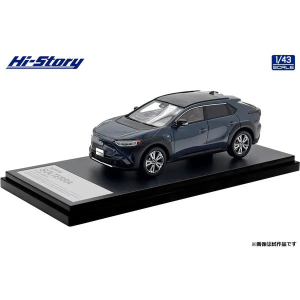 [ Back-order ] Hi-Story HS503GY 1:43 SUBARU SOLTERRA ET-HS 2023 Hyper Mist Gray Pearl resin model car