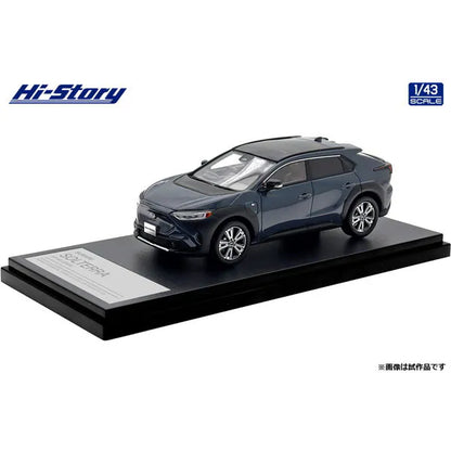 [ Back-order ] Hi-Story HS503GY 1:43 SUBARU SOLTERRA ET-HS 2023 Hyper Mist Gray Pearl resin model car