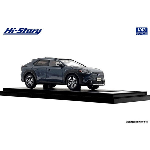 [ Back-order ] Hi-Story HS503GY 1:43 SUBARU SOLTERRA ET-HS 2023 Hyper Mist Gray Pearl resin model car