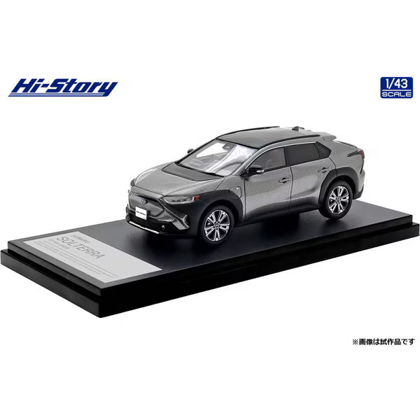 [ Back-order ] Hi-Story HS503SL 1:43 SUBARU SOLTERRA ET-HS 2023 Precious Metal resin model car
