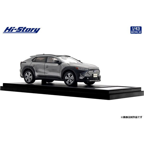 [ Back-order ] Hi-Story HS503SL 1:43 SUBARU SOLTERRA ET-HS 2023 Precious Metal resin model car