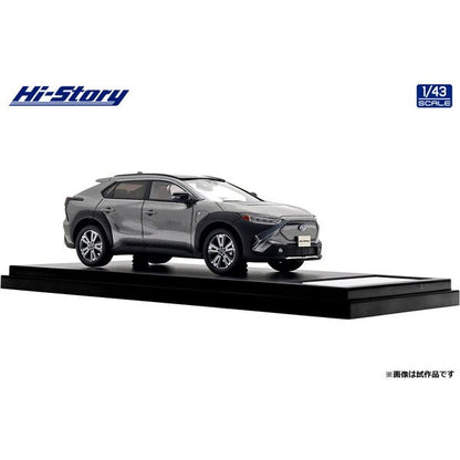 [ Back-order ] Hi-Story HS503SL 1:43 SUBARU SOLTERRA ET-HS 2023 Precious Metal resin model car