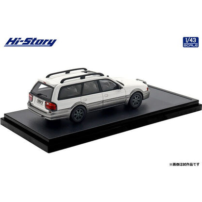 [ Back-order ] Hi-Story HS506WH 1:43 MAZDA CAPELLA WAGON FX 1994 Chastity White Silent Silver Metallic resin model car