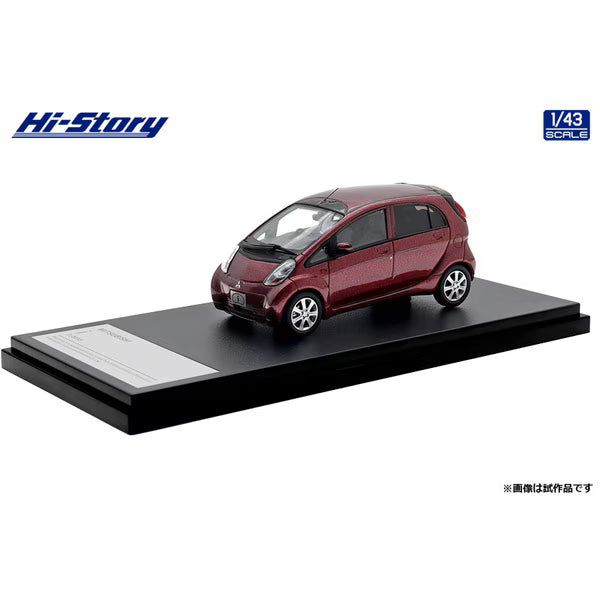 [ Back-order ] Hi-Story HS508RP 1:43 MITSUBISHI i T 2010 Raspberry Red Pearl resin model car