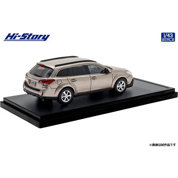 [ Back-order ] Hi-Story HS512BR 1:43 SUBARU LEGACY OUTBACK 2.5i EyeSight 2012 Burned Bronze Metallic resin model car