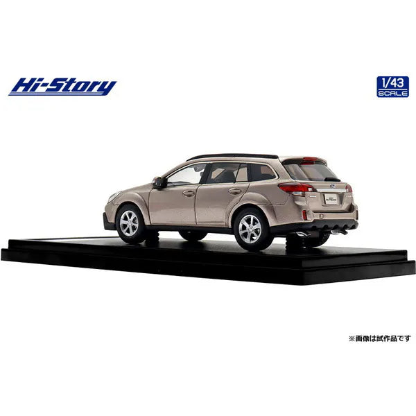 [ Back-order ] Hi-Story HS512BR 1:43 SUBARU LEGACY OUTBACK 2.5i EyeSight 2012 Burned Bronze Metallic resin model car
