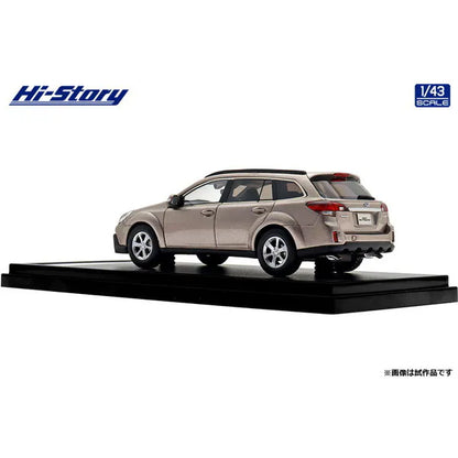[ Back-order ] Hi-Story HS512BR 1:43 SUBARU LEGACY OUTBACK 2.5i EyeSight 2012 Burned Bronze Metallic resin model car