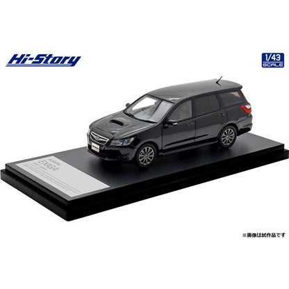 [ Back-order ] Hi-Story HS518BK 1:43 SUBARU EXIGA 2.0GT 2008 Optisian Black Pearl resin model car