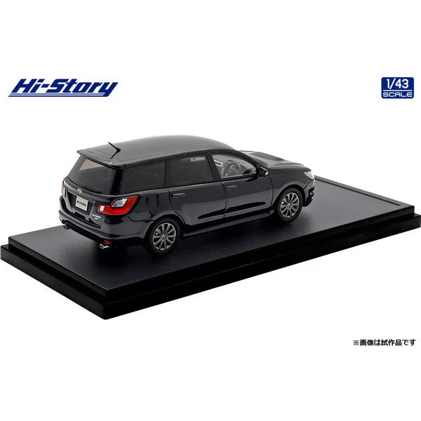 [ Back-order ] Hi-Story HS518BK 1:43 SUBARU EXIGA 2.0GT 2008 Optisian Black Pearl resin model car