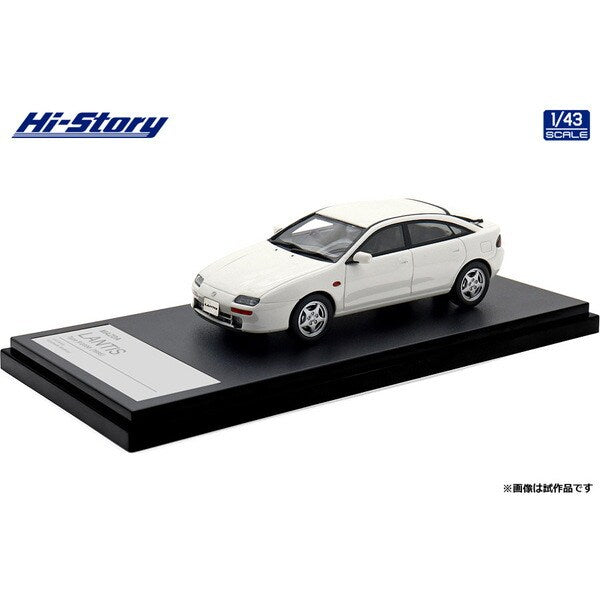 [ Back-order ] Hi-Story HS488WH 1:43 MAZDA LANTIS Type R 2000 1995 Shast White resin model car