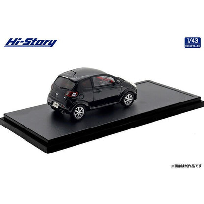 [ Back-order ] Hi-Story HS511BK 1:43 SUBARU R1 S 2005 Obsidian Black Pearl resin model car