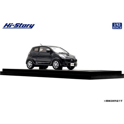 [ Back-order ] Hi-Story HS511BK 1:43 SUBARU R1 S 2005 Obsidian Black Pearl resin model car
