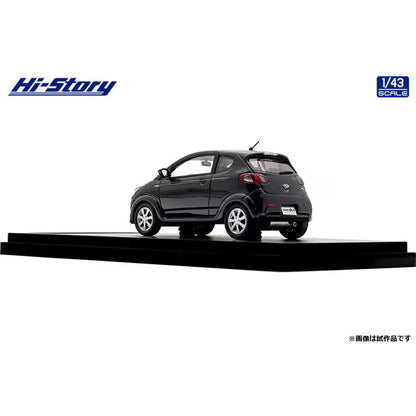 [ Back-order ] Hi-Story HS511BK 1:43 SUBARU R1 S 2005 Obsidian Black Pearl resin model car