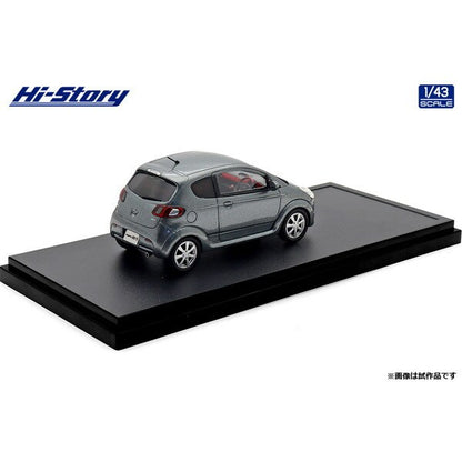 [ Back-order ] Hi-Story HS511GY 1:43 SUBARU R1 S 2005 Titanium Gray Metallic resin model car