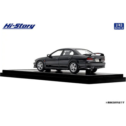 [ Back-order ] Hi-Story HS513BK 1:43 MITSUBISHI GALANT VR-4 1996 Pyrenees Black resin model car