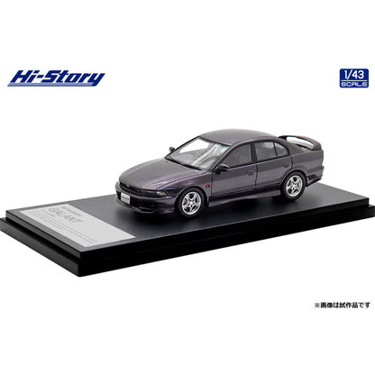 [ Back-order ] Hi-Story HS513PP 1:43 MITSUBISHI GALANT VR-4 1996 Trigger Mauve resin model car