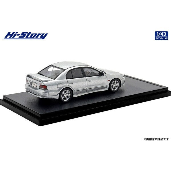 [ Back-order ] Hi-Story HS513SL 1:43 MITSUBISHI GALANT VR-4 1996 Hamilton Silver resin model car