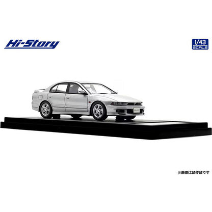 [ Back-order ] Hi-Story HS513SL 1:43 MITSUBISHI GALANT VR-4 1996 Hamilton Silver resin model car