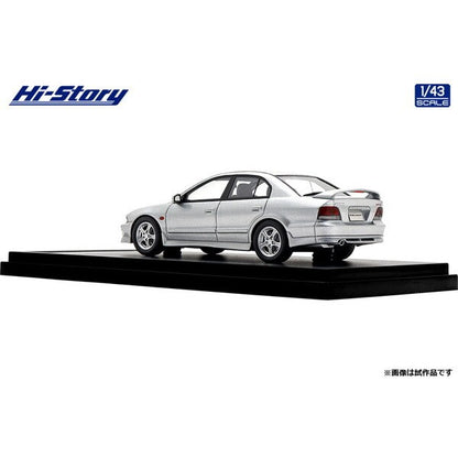 [ Back-order ] Hi-Story HS513SL 1:43 MITSUBISHI GALANT VR-4 1996 Hamilton Silver resin model car