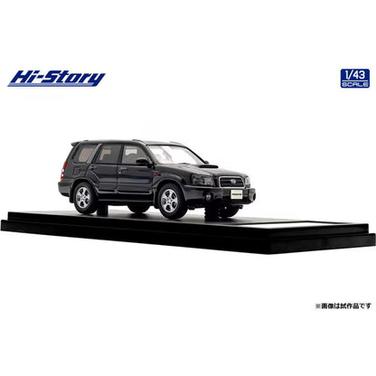 [ Back-order ] Hi-Story HS515BK 1:43 SUBARU FORESTER XT 2002 Black Topaz Mica resin model car