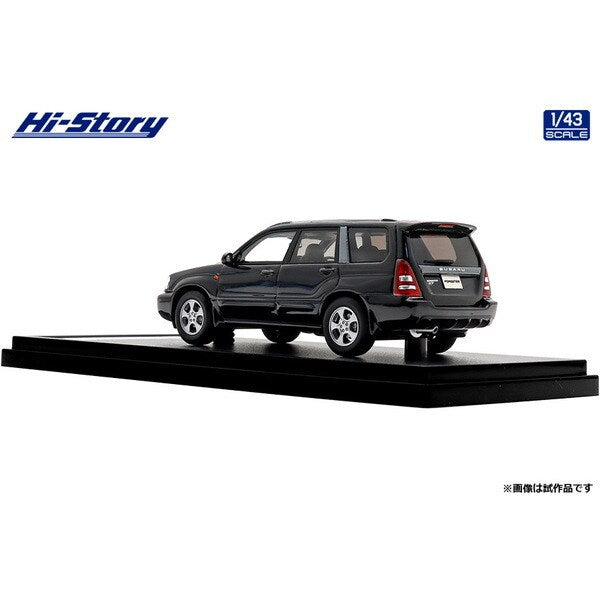 [ Back-order ] Hi-Story HS515BK 1:43 SUBARU FORESTER XT 2002 Black Topaz Mica resin model car