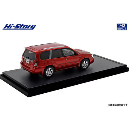 [ Back-order ] Hi-Story HS515RE 1:43 SUBARU FORESTER XT 2002 Core Red Metallic resin model car