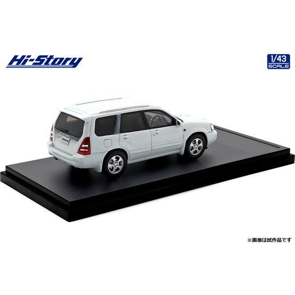 [ Back-order ] Hi-Story HS515WH 1:43 SUBARU FORESTER XT 2002 Pure White resin model car