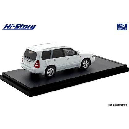 [ Back-order ] Hi-Story HS515WH 1:43 SUBARU FORESTER XT 2002 Pure White resin model car