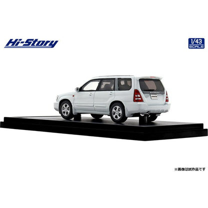 [ Back-order ] Hi-Story HS515WH 1:43 SUBARU FORESTER XT 2002 Pure White resin model car
