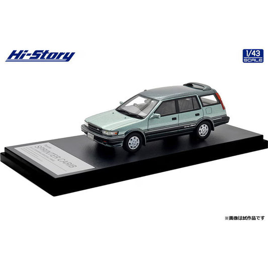 [ Back-order ] Hi-Story HS520GR 1:43 Toyota SPRINTER CARIB AV-II TOURING SPECIAL 1988 Avenue Green Toning resin model car