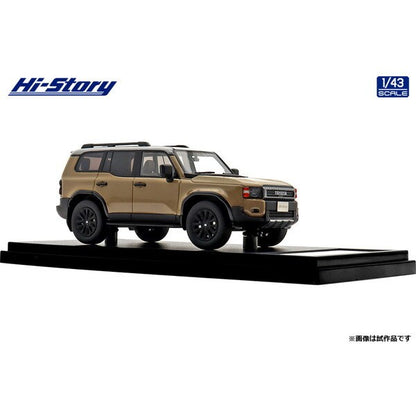 [ Back-order ] Hi-Story HS510BG 1:43 Toyota LANDCRUISER 250 ZX "First Edition" 2024 Sand x Light Gray resin model car
