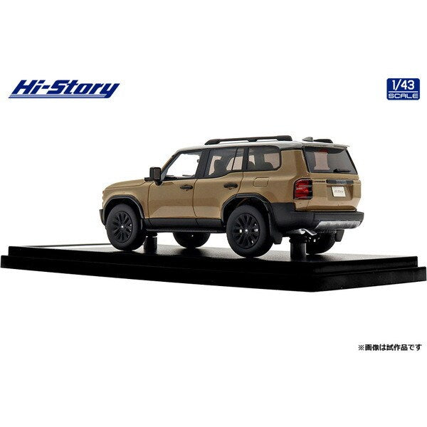 [ Back-order ] Hi-Story HS510BG 1:43 Toyota LANDCRUISER 250 ZX "First Edition" 2024 Sand x Light Gray resin model car